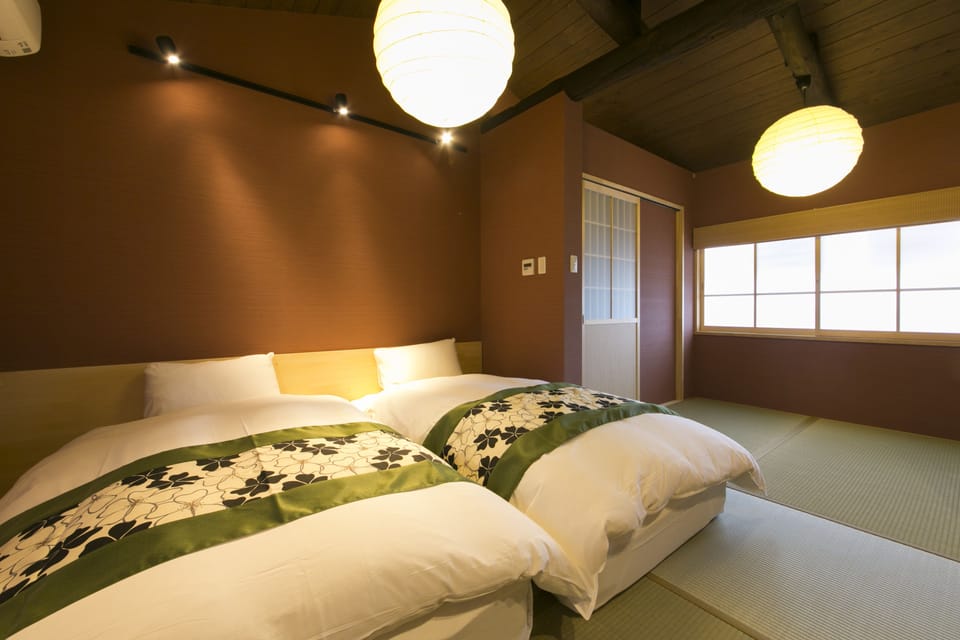 Traditional Japanese House | In-room safe, iron/ironing board, bed sheets