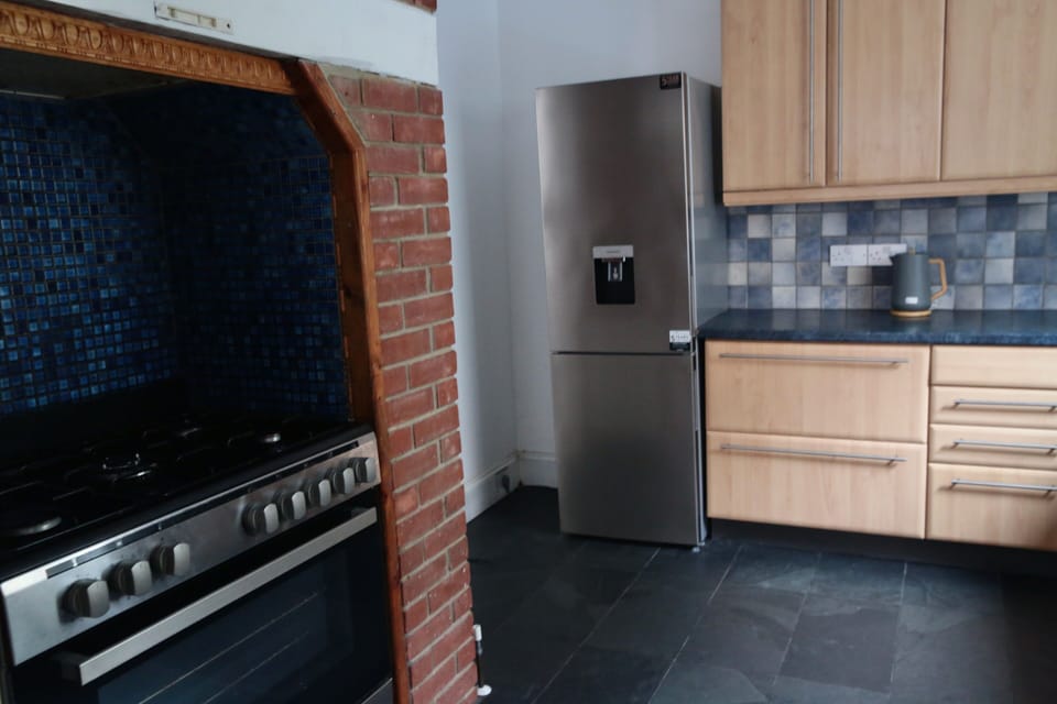 Family House, Multiple Beds, Partial Ocean View, Courtyard Area | Private kitchen | Full-size fridge, microwave, oven, stovetop