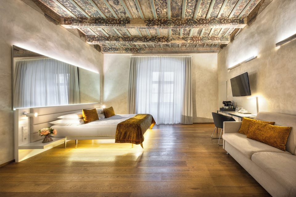 Standard Quadruple Room | Premium bedding, minibar, in-room safe, individually decorated