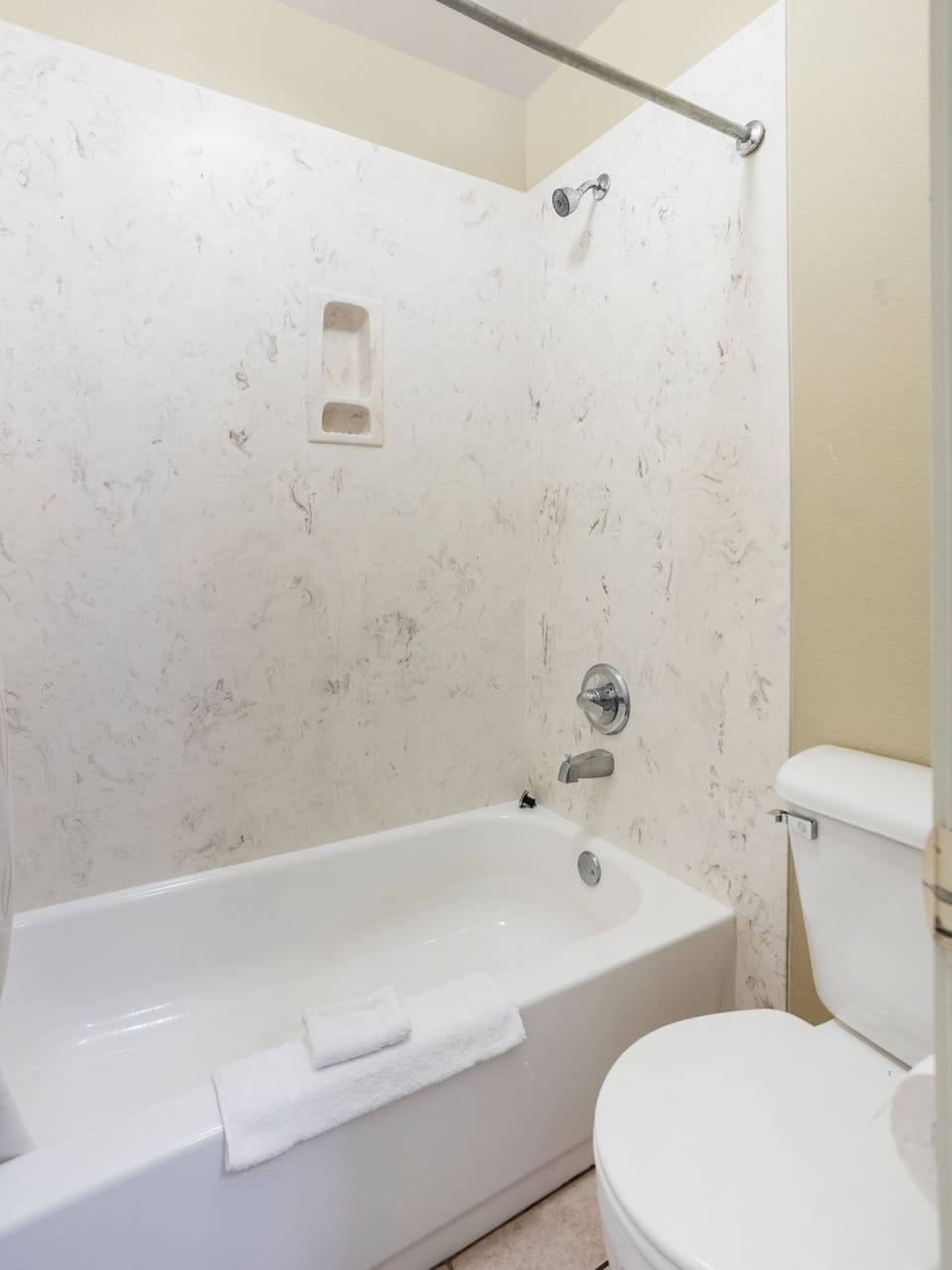 Free toiletries, towels, soap, toilet paper