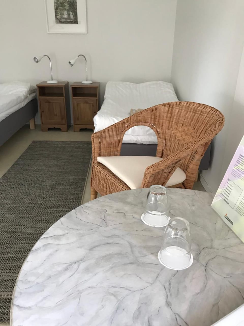 Blackout drapes, rollaway beds (surcharge), WiFi (free), bed sheets