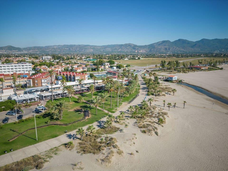 Private beach nearby