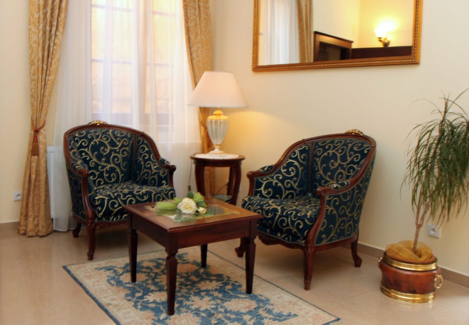 Lobby sitting area