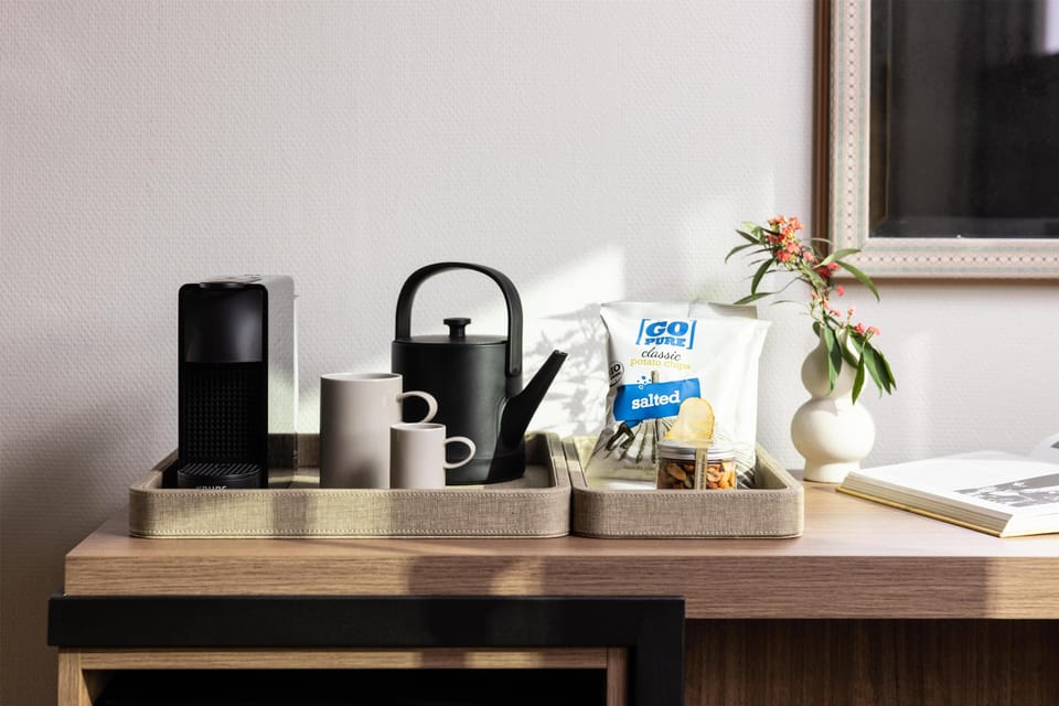 Premium bedding, minibar, in-room safe, desk