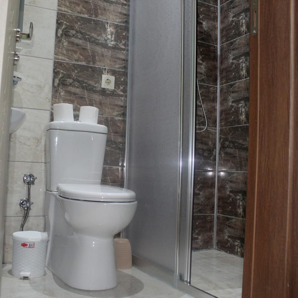Economy Double Room | Bathroom | Shower, free toiletries, hair dryer, slippers