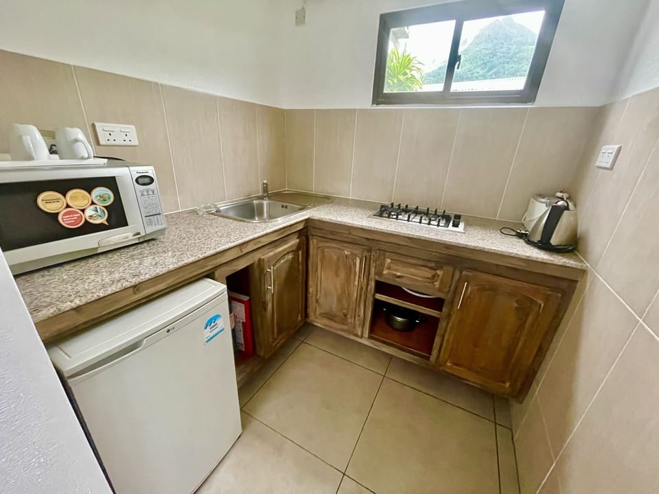 Double Room, 1 Bedroom, Non Smoking, Garden View | Private kitchen