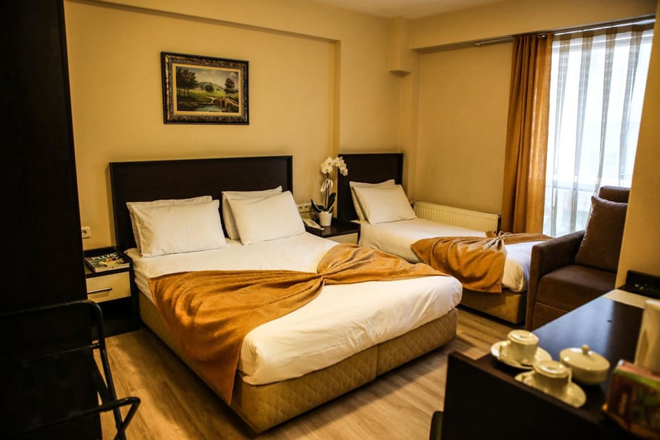 Premium bedding, minibar, in-room safe, soundproofing