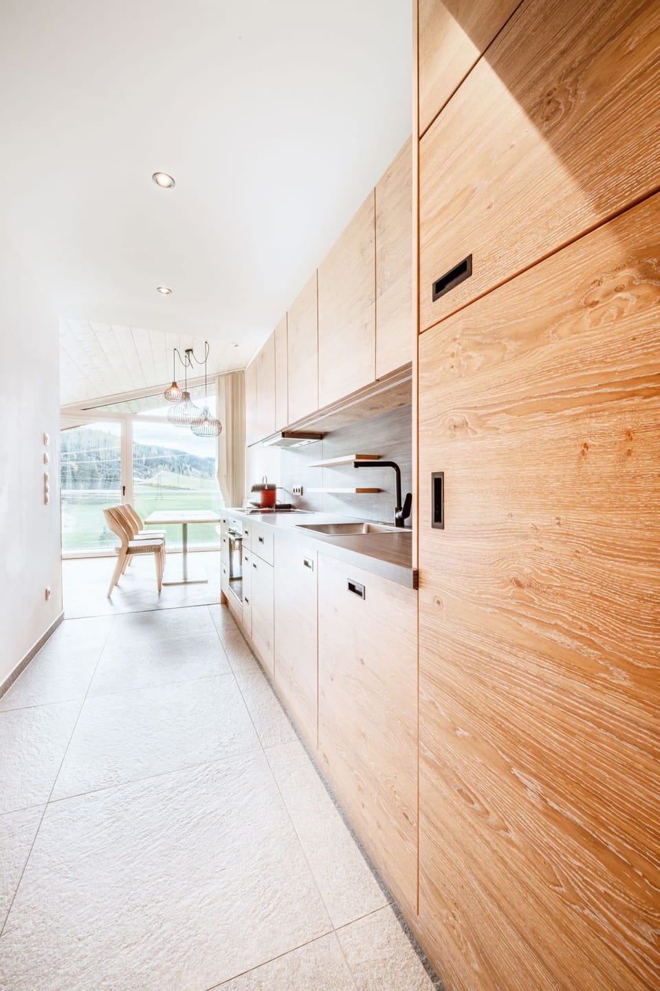 Deluxe Apartment (SYNFONIE) | Private kitchen | Coffee/tea maker, full-size fridge, microwave, stovetop