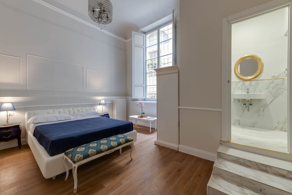 Triple Room, 1 Queen Bed with Sofa bed (Fiesole) | In-room safe, individually decorated, individually furnished, desk