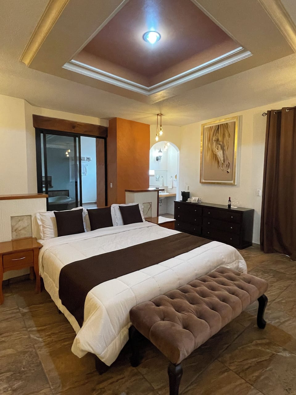 Junior Suite with Jacuzzi | 1 bedroom, bed sheets