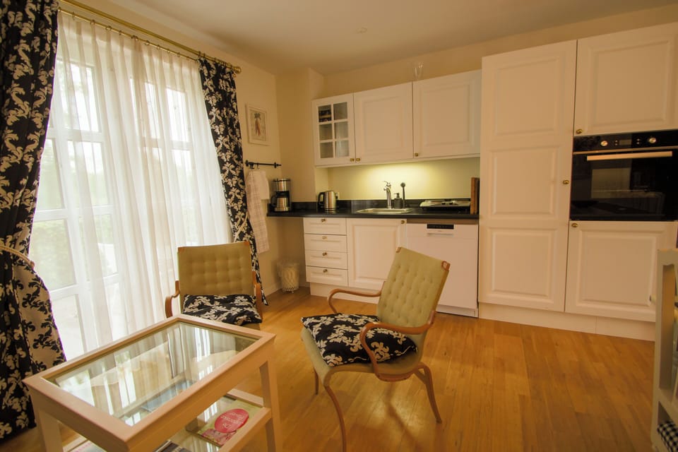 Family Apartment | Private kitchen | Highchair