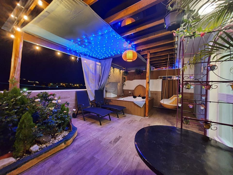 Standard Quadruple Room, Lanai | Terrace/patio