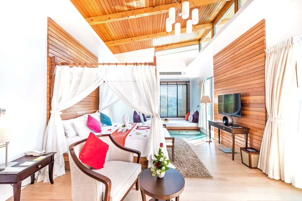 Villa, Private Pool | Living room | LCD TV