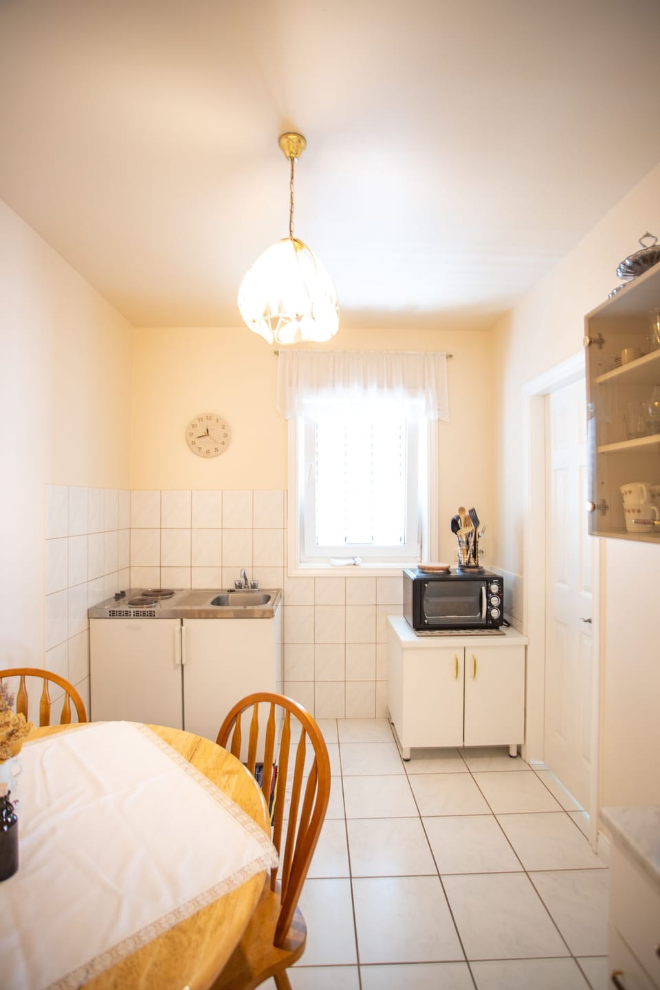 Basic Apartment, 1 Bedroom | Private kitchen | Coffee/tea maker, fridge, electric kettle