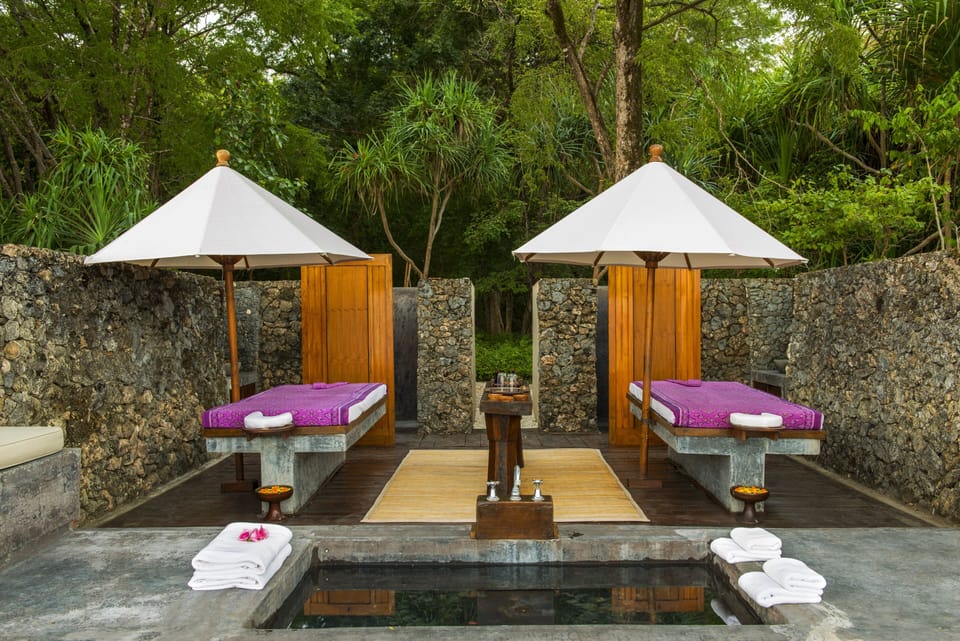 Amanwana Hotel in West Nusa Tenggara, Indonesia