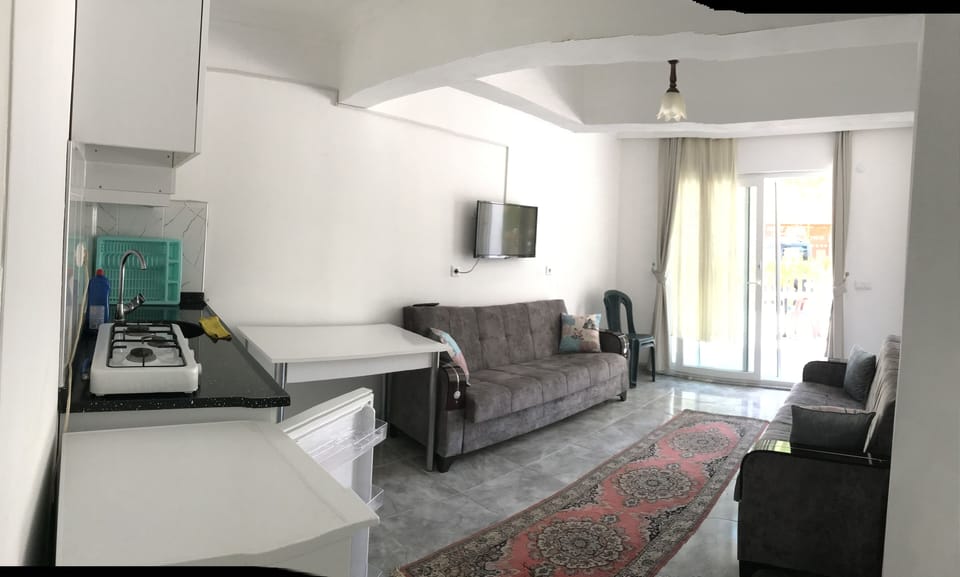 Family Apartment, 1 Bedroom | Living area