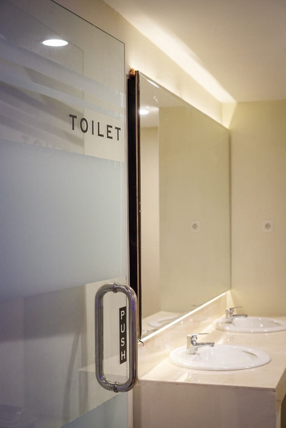 Shower, hair dryer, slippers, towels