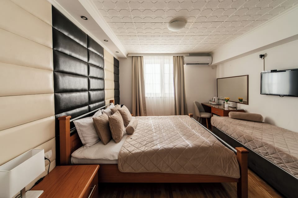 Premium Triple Room | Premium bedding, laptop workspace, soundproofing, iron/ironing board