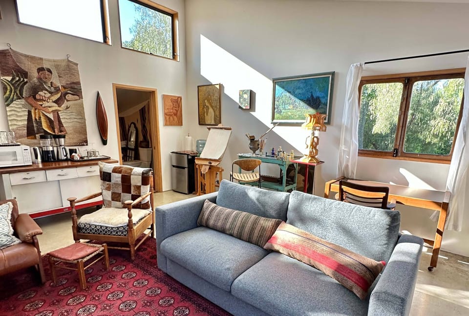 Design Cabin, Garden View | Living area | Flat-screen TV
