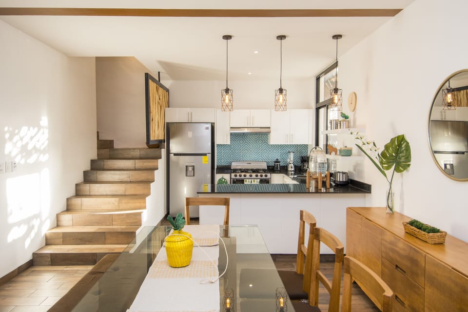 Tannah Luxury Villa Encanto | Private kitchen | Coffee/tea maker, full-size fridge, microwave, oven
