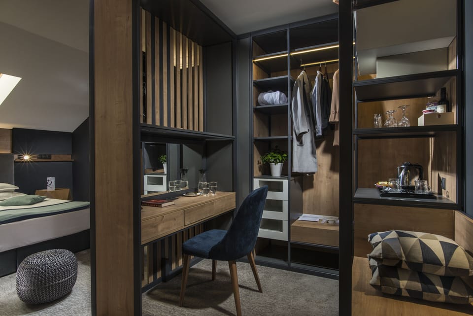 Minibar, in-room safe, blackout drapes, soundproofing