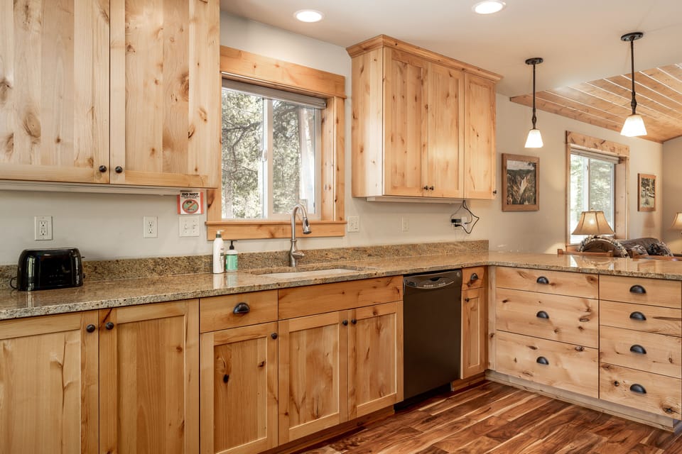 Family House | Private kitchen | Electric kettle, toaster, highchair, cookware/dishes/utensils