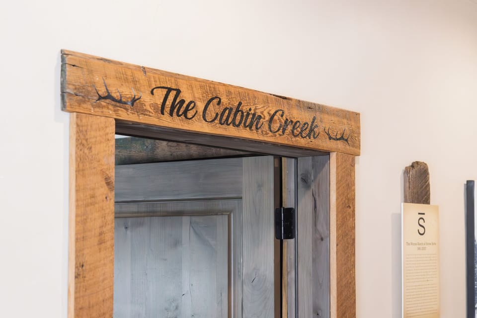 The Cabin Creek | Down comforters, in-room safe, individually decorated