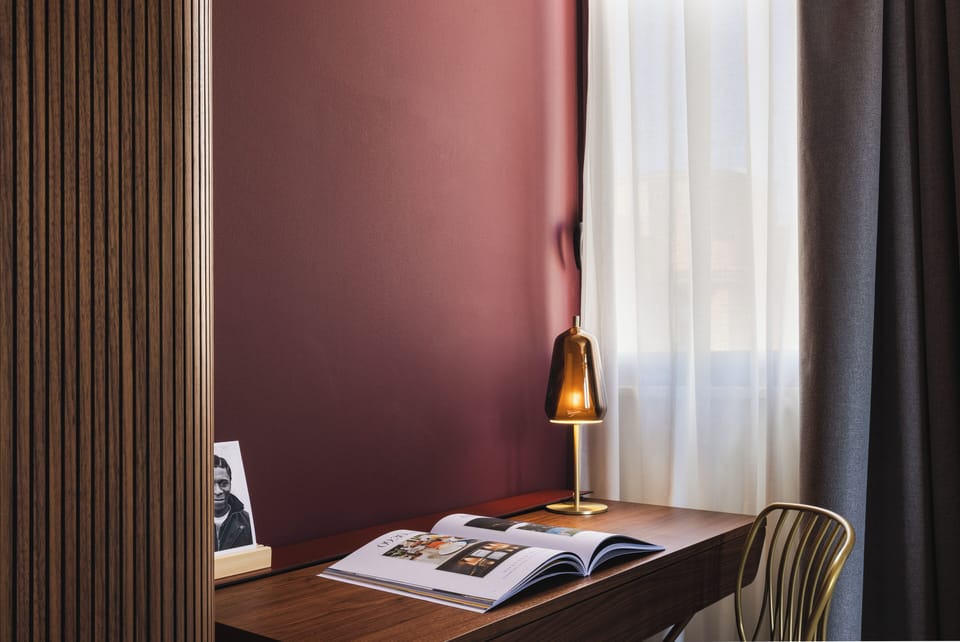Minibar, in-room safe, desk, blackout drapes