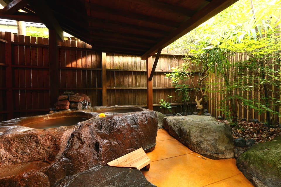 Economy Twin Room | Bathroom | Separate tub and shower, spring water tub, free toiletries, hair dryer