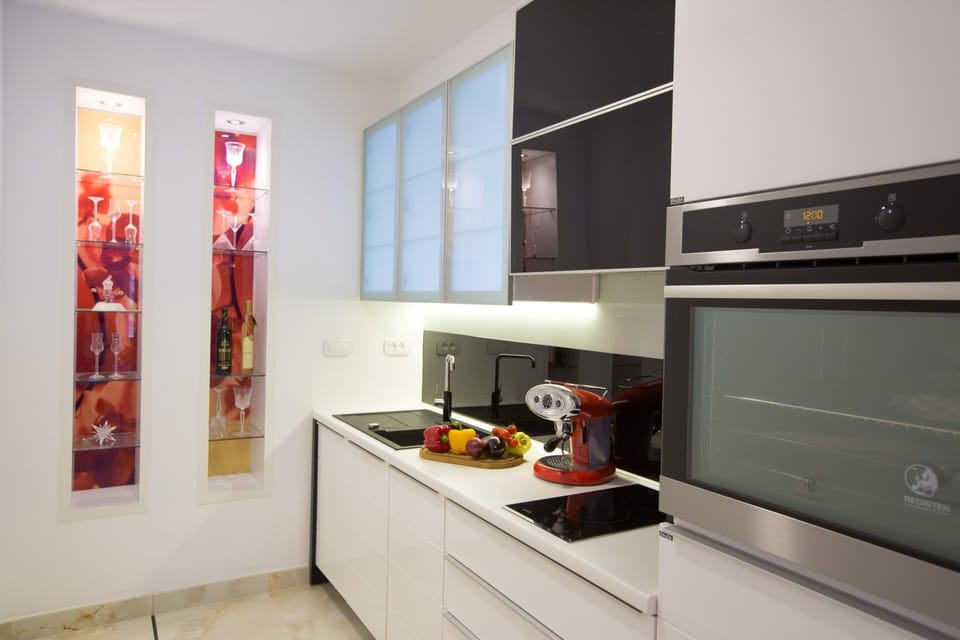 Villa, 4 Bedrooms, Private Pool, Sea View | Private kitchen | Fridge, oven, stovetop, dishwasher