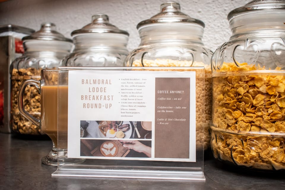 Daily continental breakfast for a fee