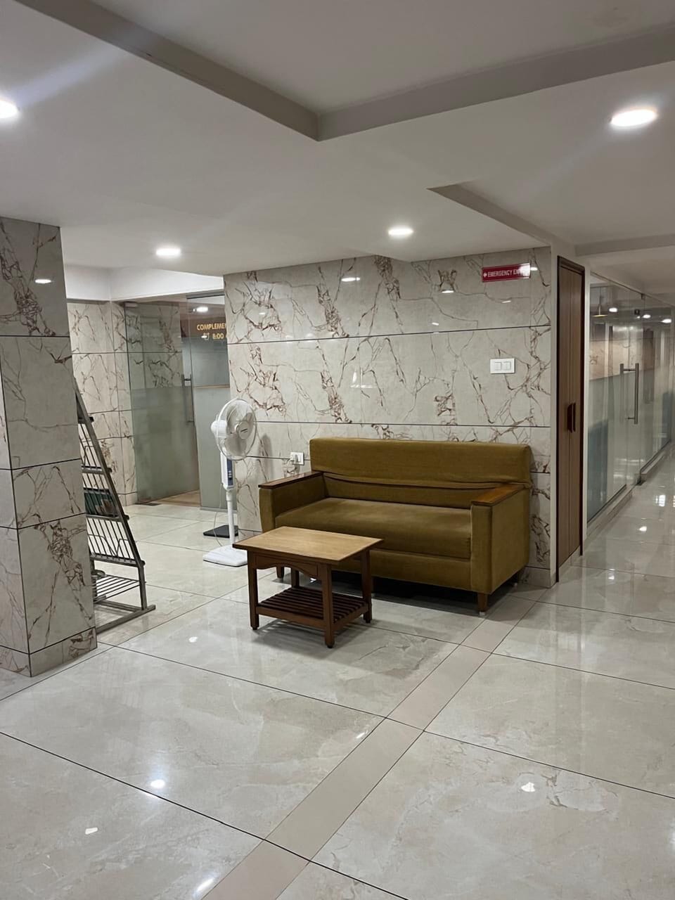 Lobby sitting area