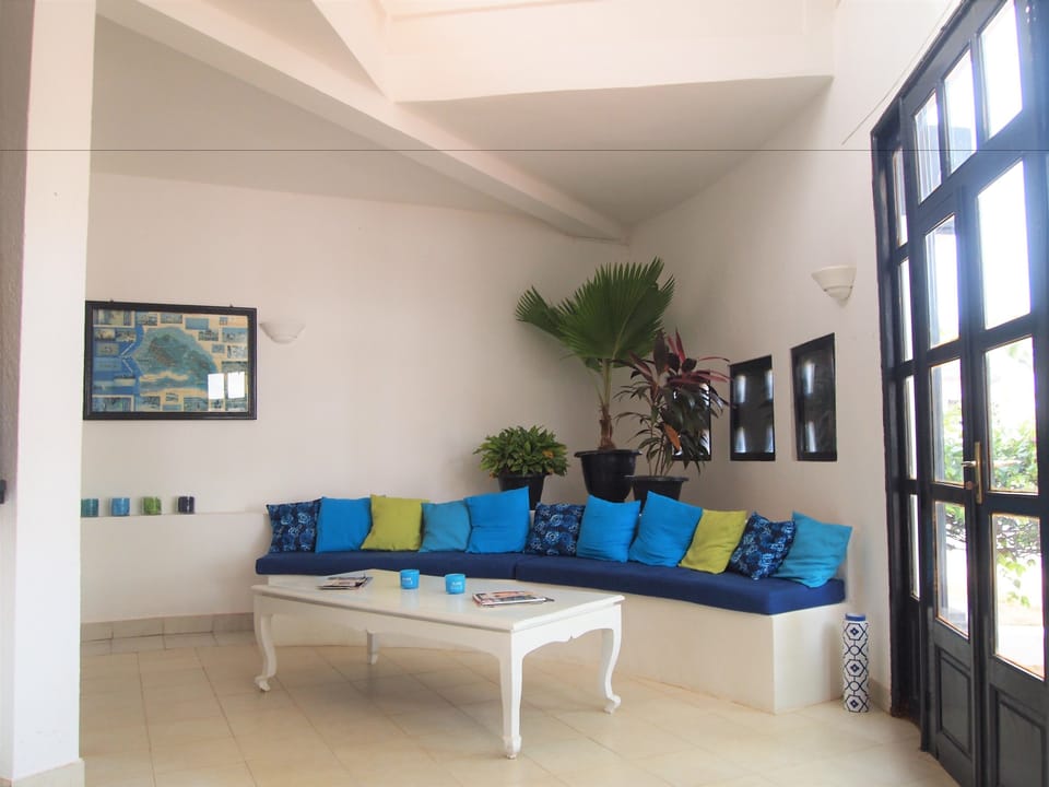 55-inch TV with premium channels