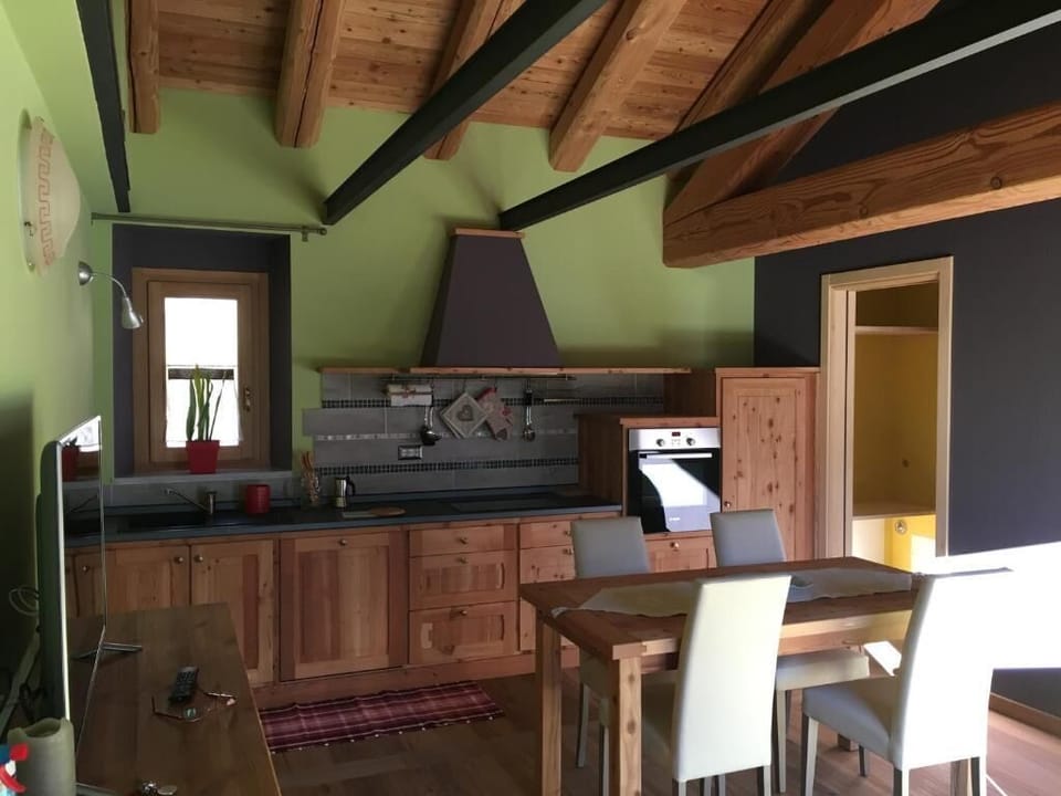 Apartment, 1 Bedroom (Il Melo) | Private kitchen | Fridge, oven, stovetop, dishwasher