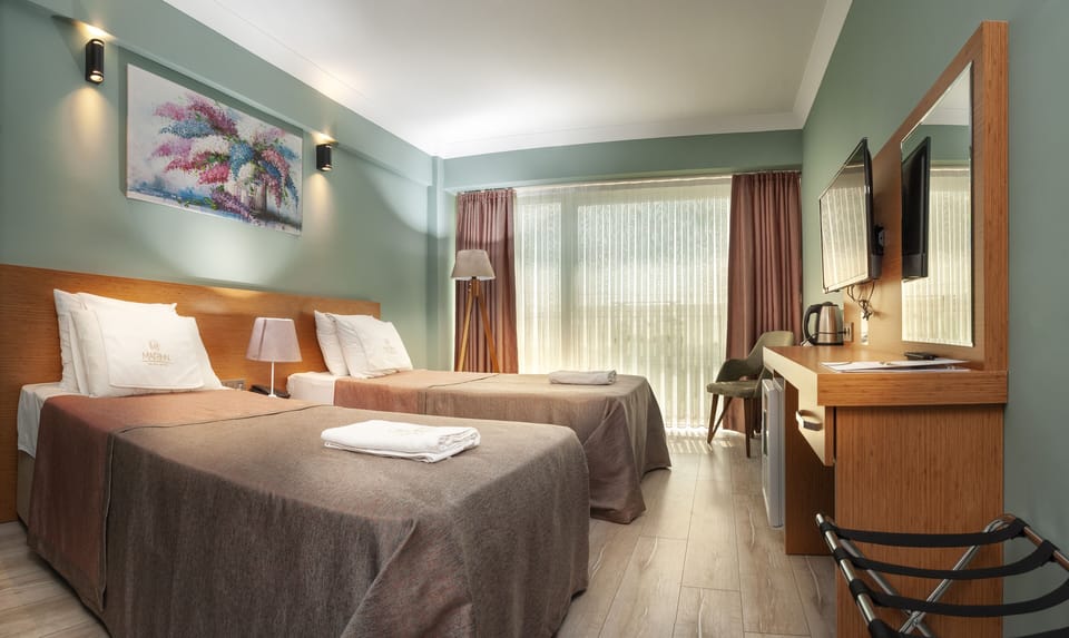 Twin Room | Egyptian cotton sheets, premium bedding, in-room safe, desk