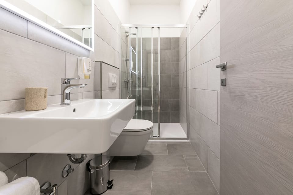 Deluxe Double or Twin Room, City View | Bathroom | Shower, free toiletries, hair dryer, towels
