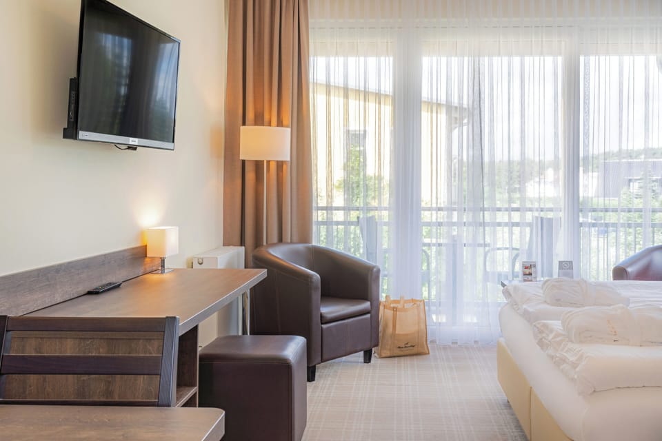 Apartment | In-room safe, desk, soundproofing, WiFi (free)