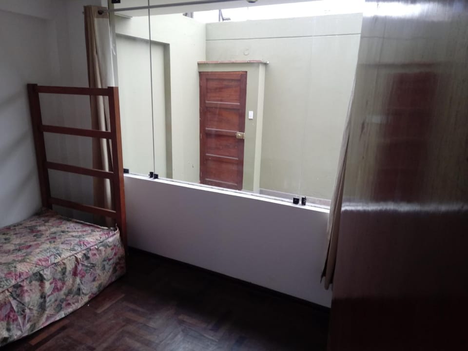 Laptop workspace, free WiFi, bed sheets