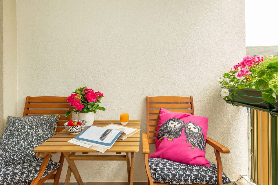 City Apartment, Balcony (2 Bedrooms) | Terrace/patio
