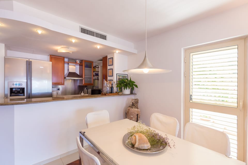 Exclusive Apartment, Terrace, Sea View (3 Bedrooms) | Private kitchen | Fridge, microwave, oven, stovetop