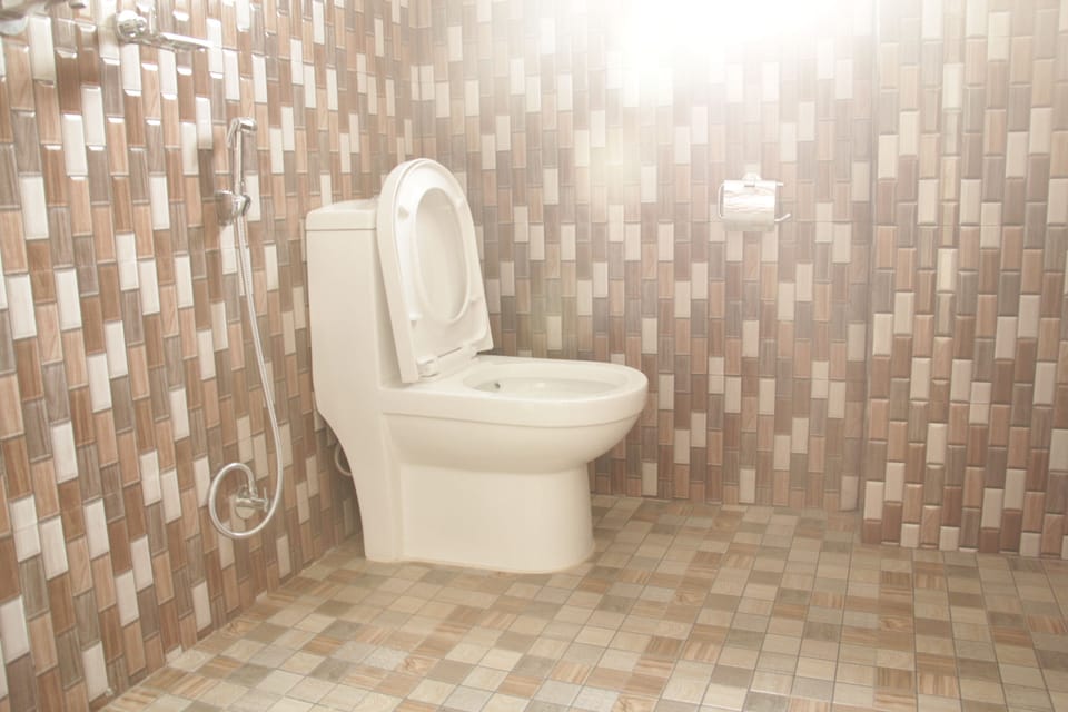 Shower, free toiletries