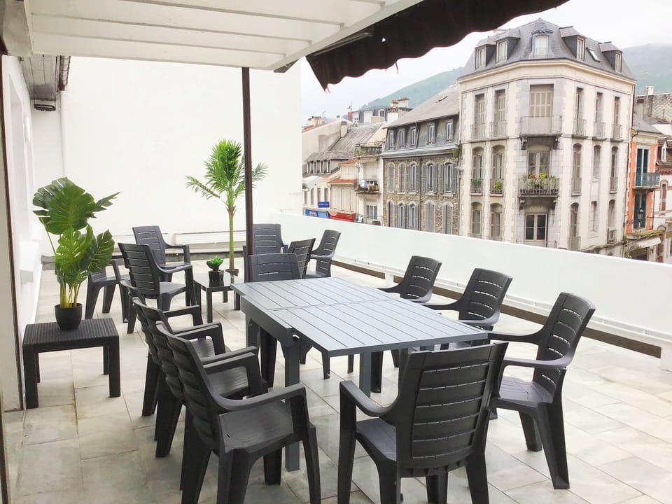 Apartment, Ensuite, Mountain View (Le Soleil Avec terrasse) | Terrace/patio