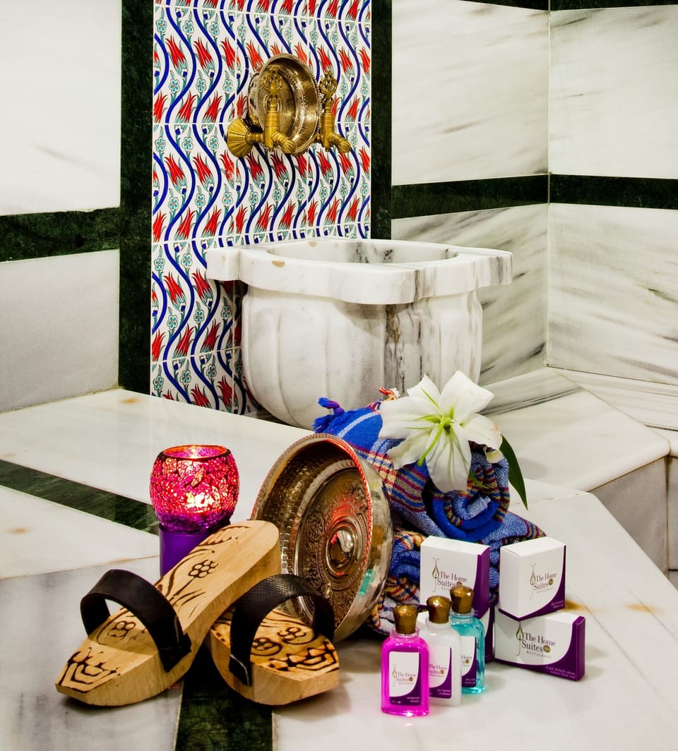 Sauna, Turkish bath, body treatments, body scrubs, facials, reflexology