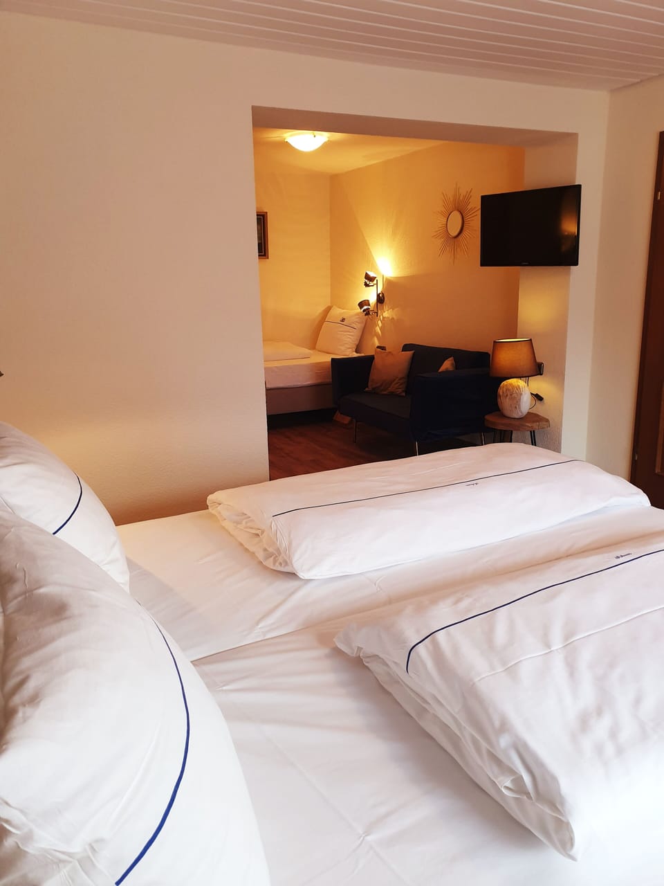 Triple Room | Premium bedding, individually furnished, desk, blackout drapes