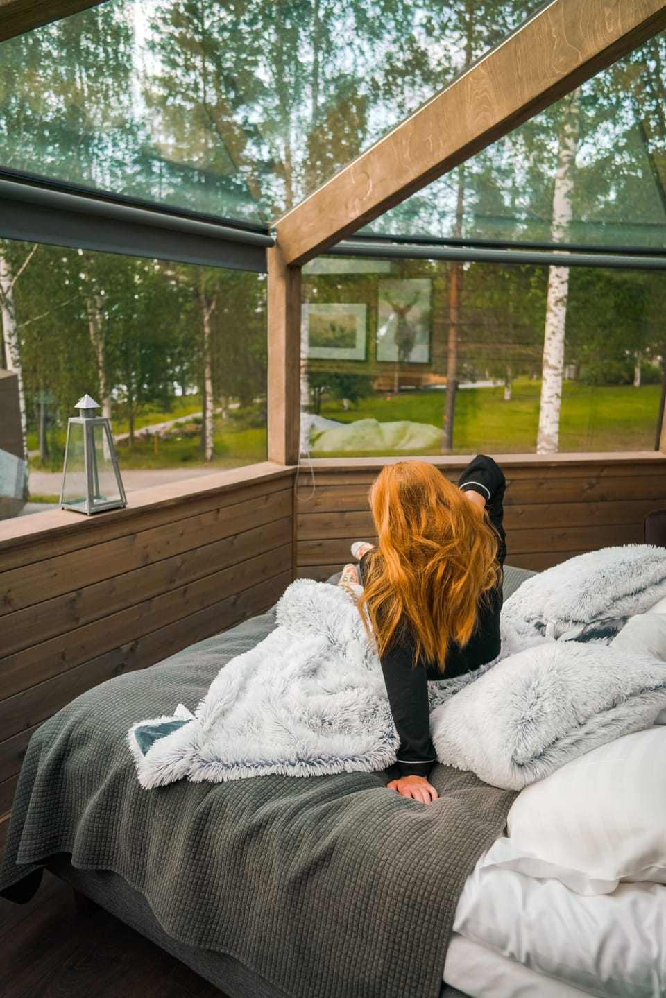Panoramic Suite (All Sky Aurora Glass Igloo) | Blackout drapes, soundproofing, cribs (surcharge), bed sheets