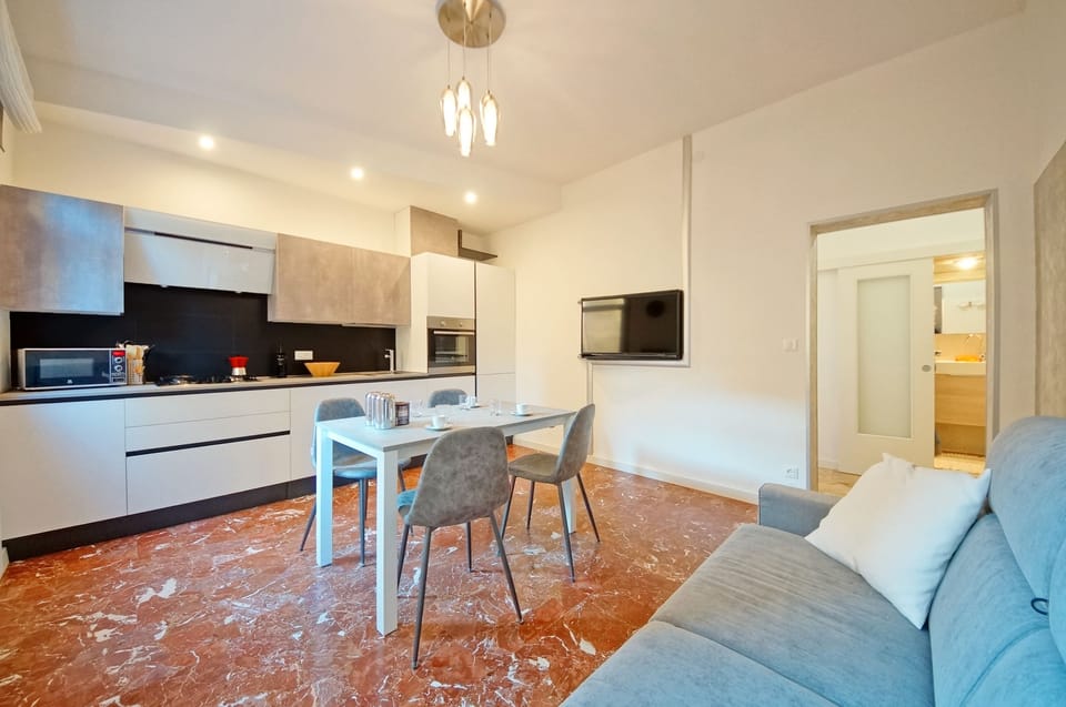 Apartment, 1 Bedroom | Living area | Flat-screen TV