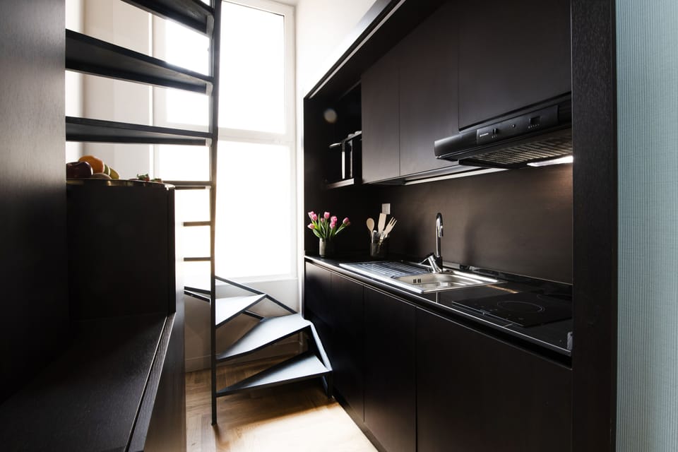 Panoramic Apartment, Annex Building (Piazza di Spagna 66) | Private kitchen