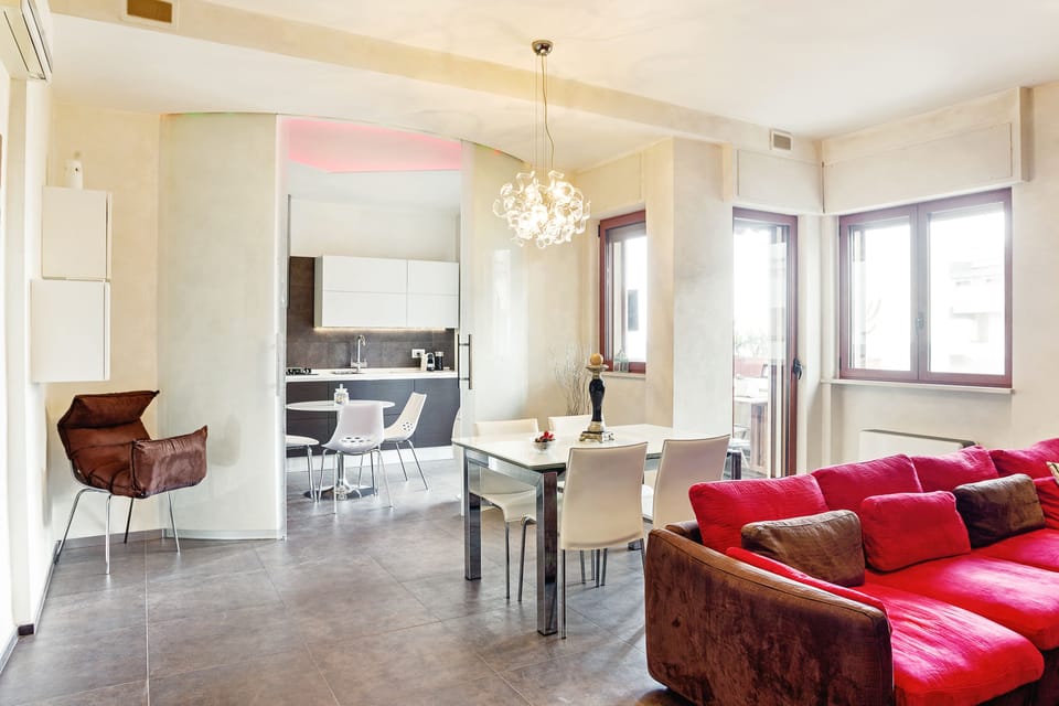 Apartment, 2 Bedrooms | Living area | Flat-screen TV