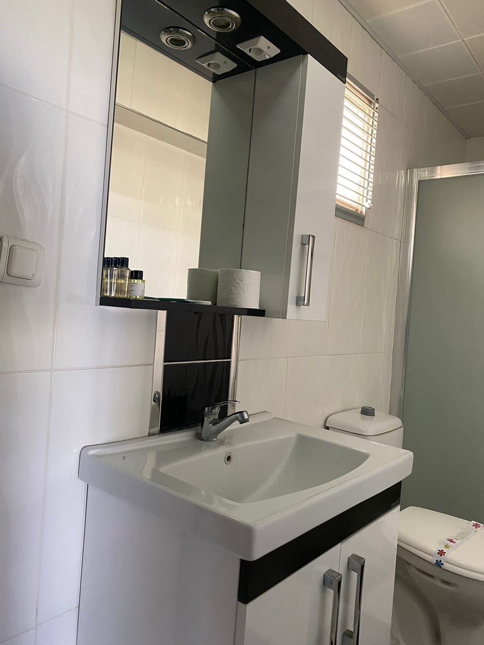 Double or Twin Room | Bathroom | Shower, hair dryer, towels, soap