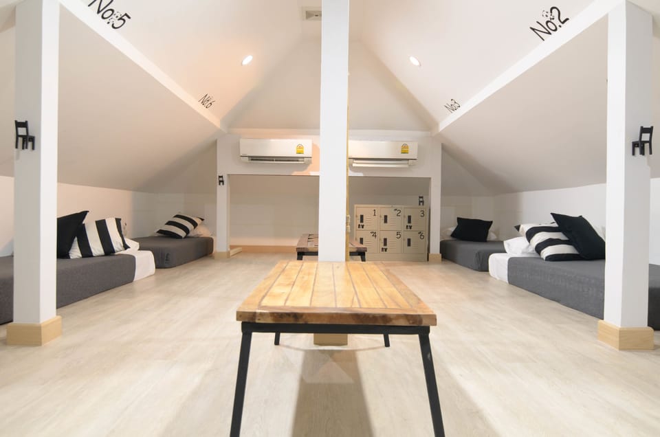 Standard Shared Dormitory | Premium bedding, blackout drapes, soundproofing, free WiFi